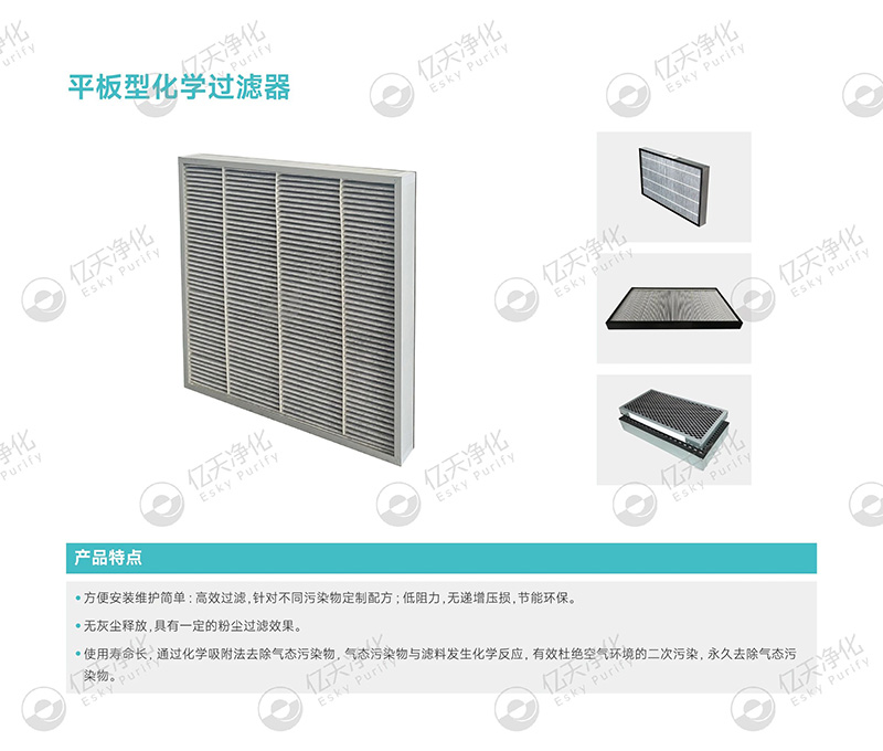 化學過濾器:精準凈化氣態(tài)污染物
