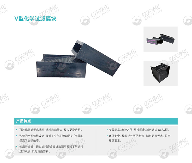 化學過濾器:精準凈化氣態(tài)污染物